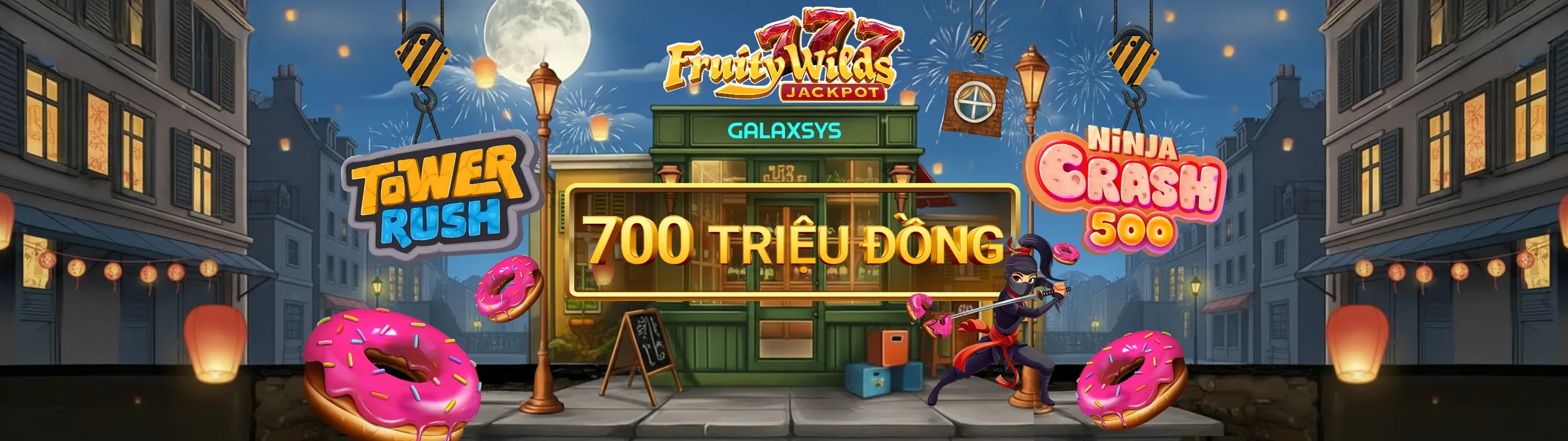 Máy đánh bạc Fa8bet Casino với hiệu ứng thắng lớn và ánh sáng rực rỡ